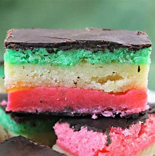 Rainbow Cookie Candle